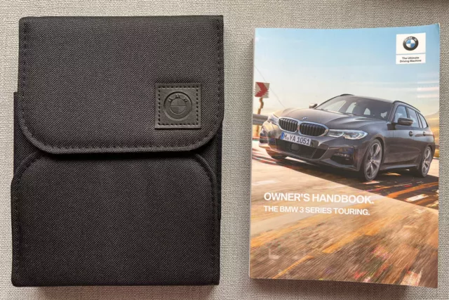 BMW 3 Series Touring Estate Owners Handbook Manual & Wallet Pack 19-22