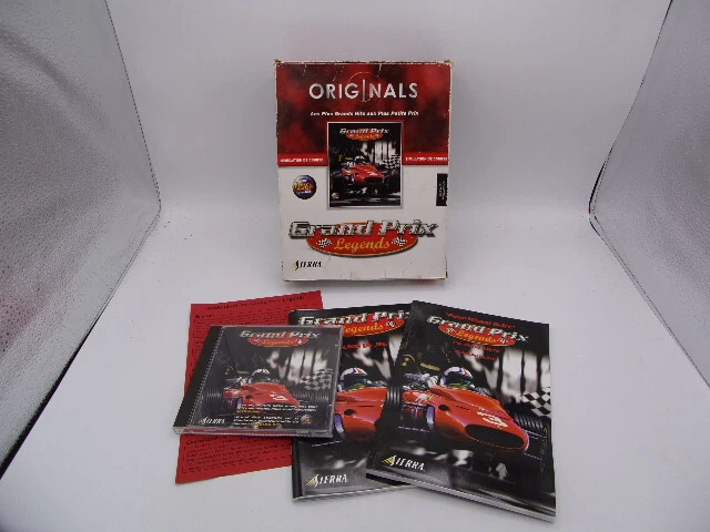 Jeu Vidéo Grand Prix 4 PC - Version PAL Française, Boîte Complète, Très Bon état