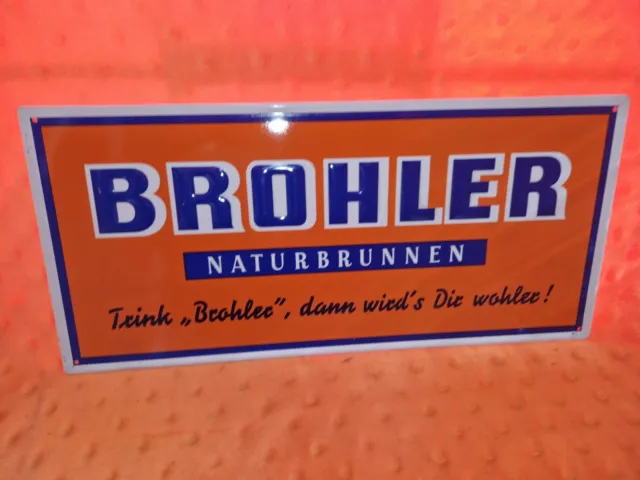 Tante Emma Brohler Blechschild Neuzeit