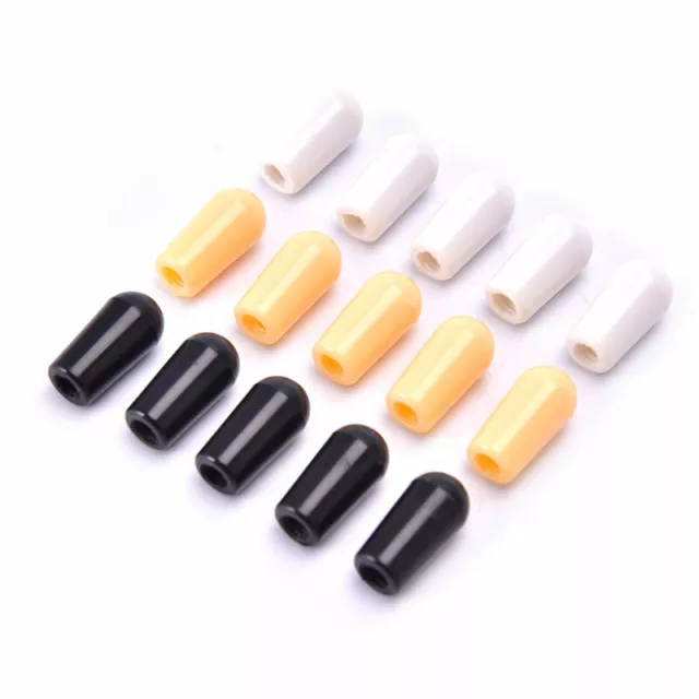 5pcs Plastic 3 Way Toggle Tip Knobs Switch Tip Selector Guitar Replacement Y^zz