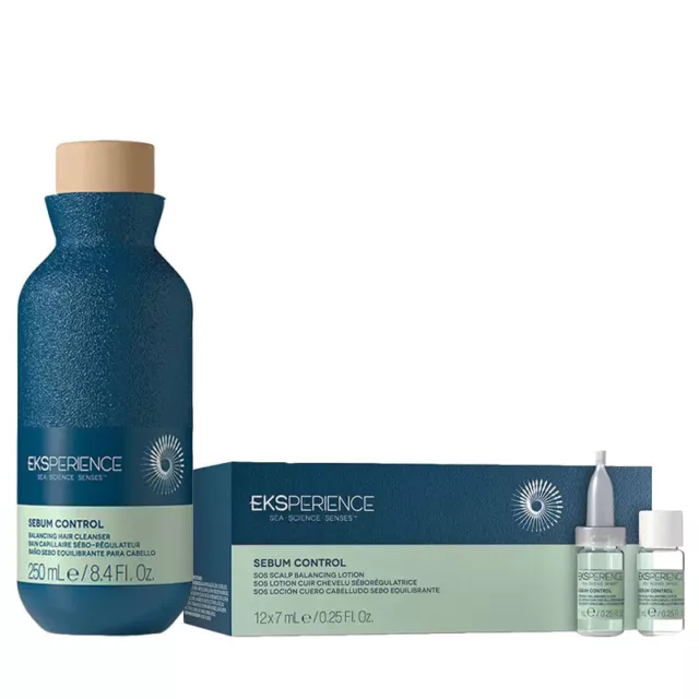 REVLON PROFESSIONAL Kit Eks Sébum Control shampoo 250ml + Lotion 12x7ml
