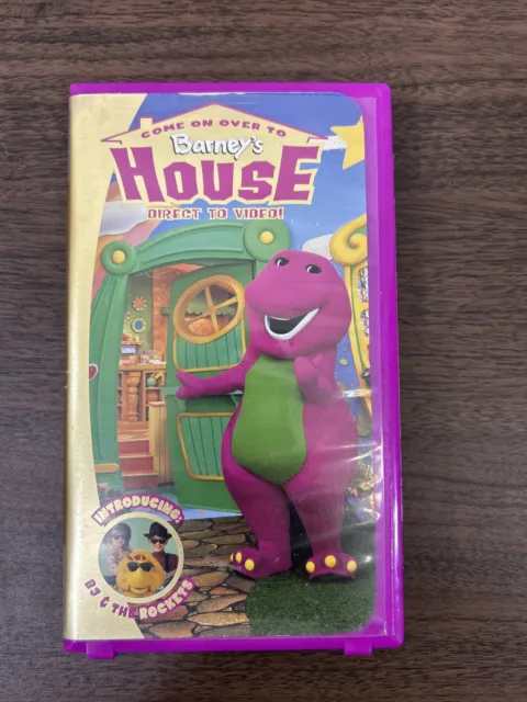 VHS BARNEY COME on over to Barney's House 2000 $6.95 - PicClick