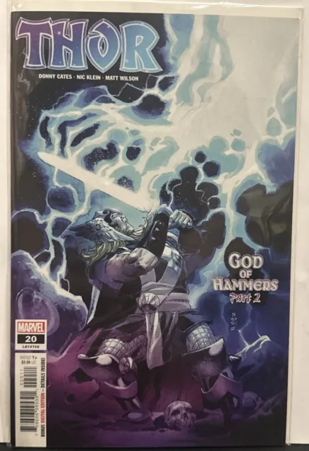 Thor #20 Cover A  Donny Cates God of Hammers Marvel 2022 NM