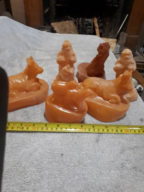 Lote mixto de moldes de látex X6 haz tus propios moldes artesanías lote de 10