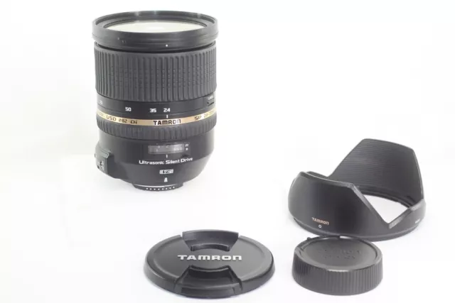 READ! Tamron SP 24-70mm F/2.8 Di VC USD A007 AF Zoom Lens for Nikon w/Cap & Hood