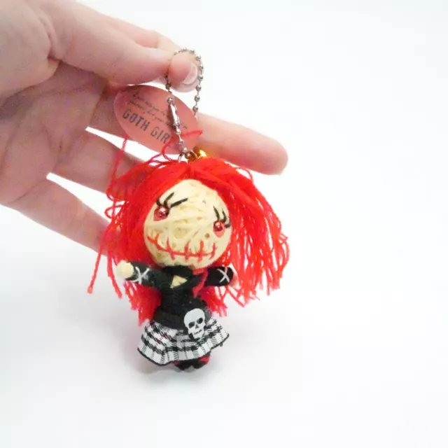 Watchover Voodoo Dolls Goth Girl Key Chain