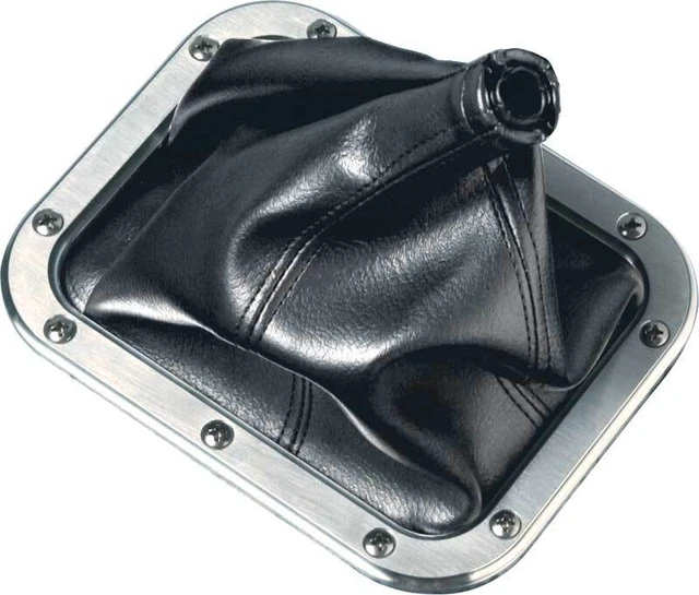 Lokar Floor Shifter Boot with Billet Aluminum Ring