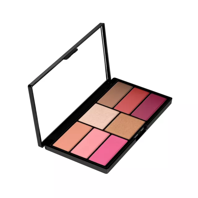 Swiss Beauty Pro Rouge & Highlighter Palette, Schatten 04, Für Face Makeup 18gm