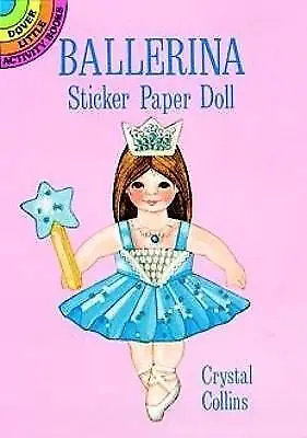 Ballerina Sticker Paper Doll Dover Little Activity
