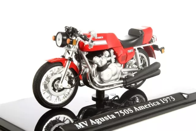 ATLAS 1:24 MV Agusta 750S America 1973 - Classic Motorbikes