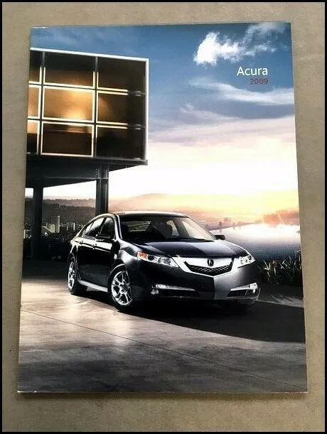 2009 Acura 36-page Original Car Sales Brochure Catalog - RL TL TSX MDX RDX