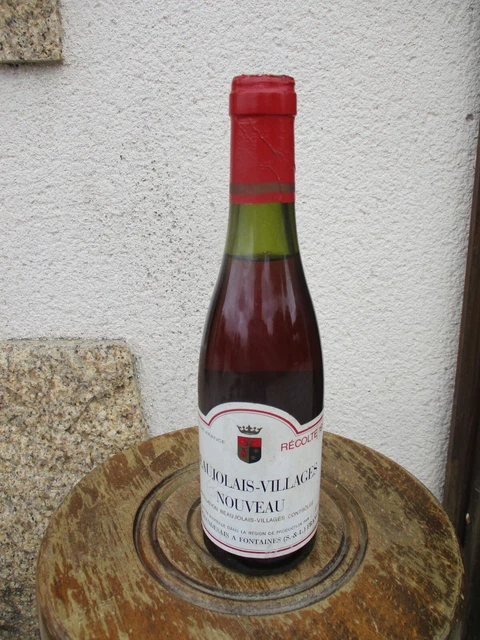 1 bouteille de beaujolais  village 1992 bouteilles de 37 cl 5