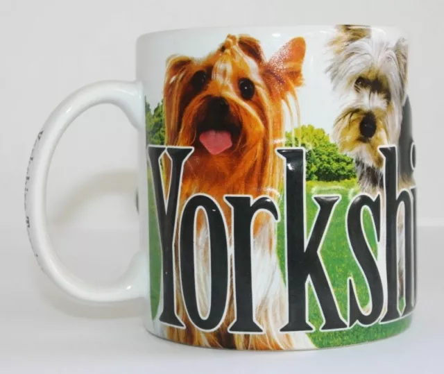 Yorkshire Terrier Mug by Americaware Yorkie Dog Lover Coffee Cup Gift 4"