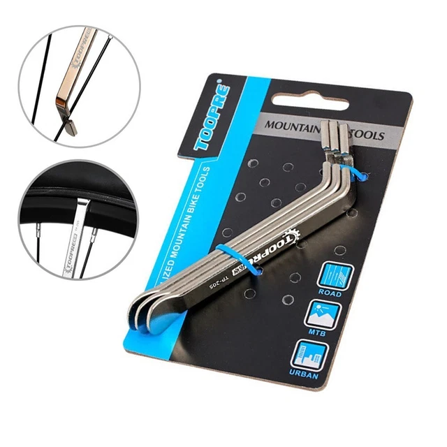 Lot De 3 Démonte-pneus Park Tool TL-1 - Bleus - Occasion - Pour Vélo