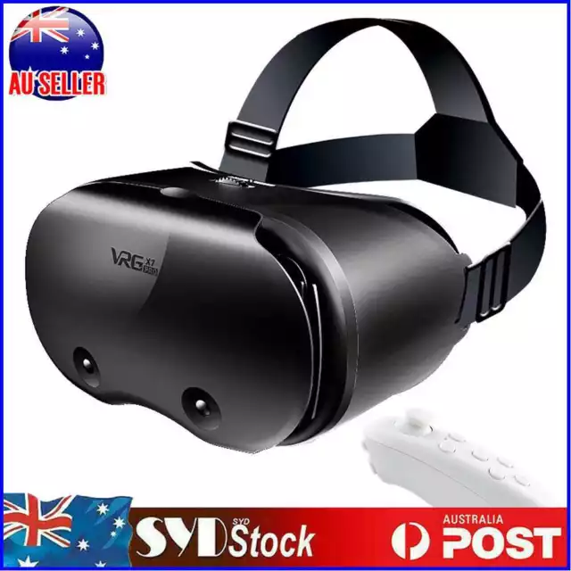 VRG Pro X7 3D VR Headset Smart Virtual Reality Glasses for 5-7 inch Smart Phone