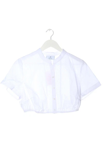 AMSEL camicetta tradizionale donna taglia DE 42 bianco casual look