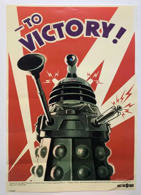 To Victory Dalek, Pyramid Poster 2009