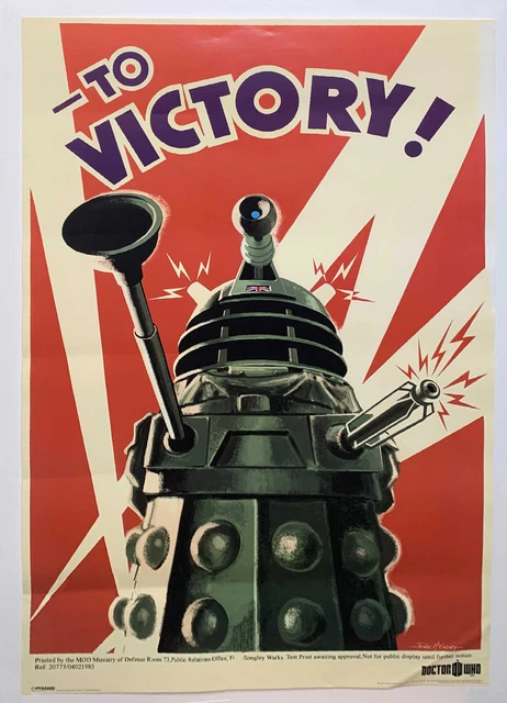 To Victory Dalek, Pyramid Poster 2009 To Victory Dalek, Pyramid Poster 2009