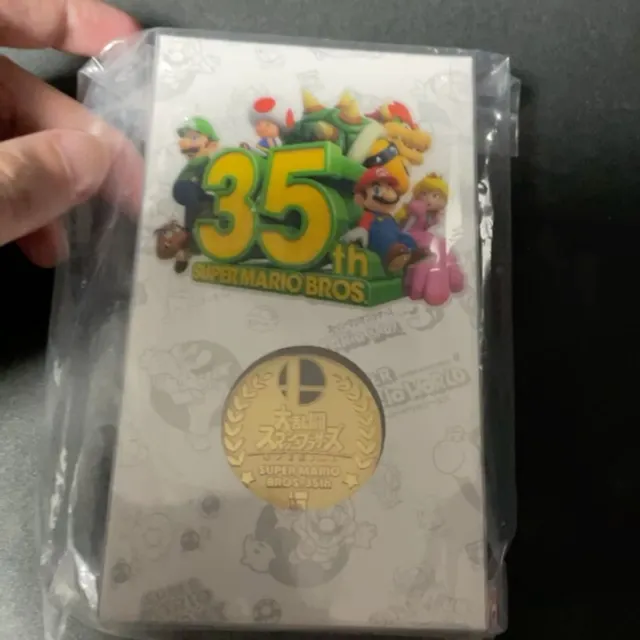 Super Mario Super Smash Bros. 35th Anniversary Special Commemorative Medal 2