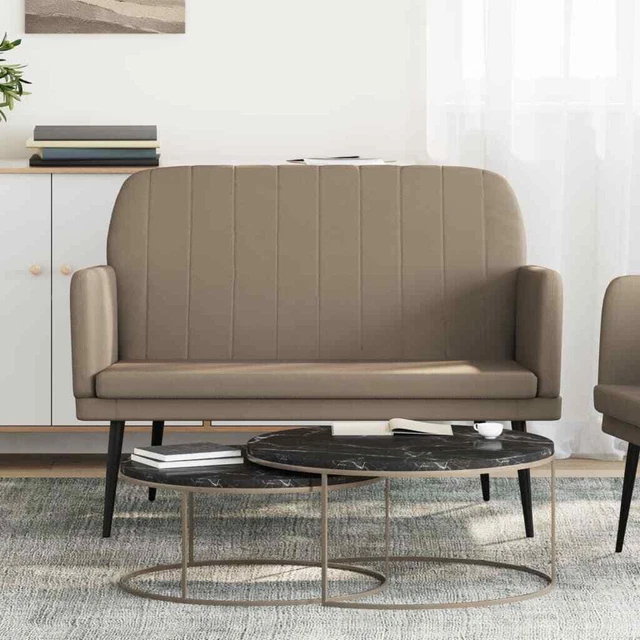 Vidaxl Panca Cappuccino 107x80x81 cm in Similpelle