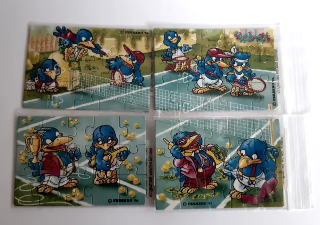 Ü Ei Puzzle Super-Puzzle Ecken "Bingo Birds"  Ferrero 1996  zur Auswahl