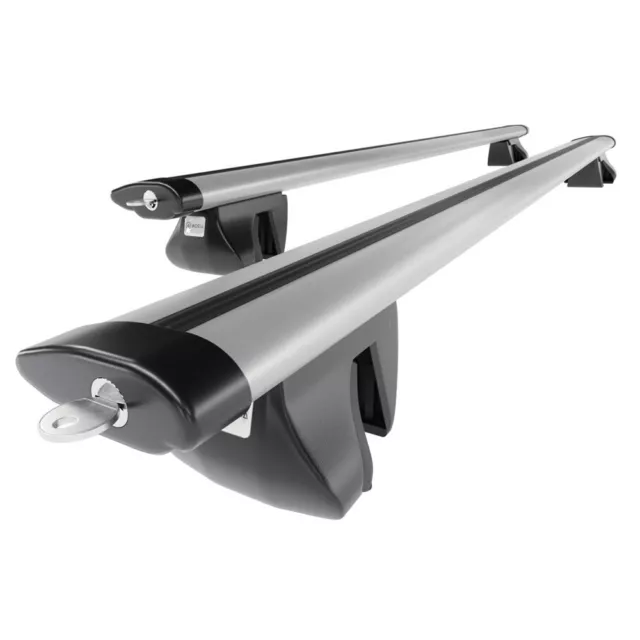 Barres de toit en aluminium pour Citroen C3 XTR Hayon (2004-2008) - rails .1