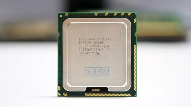 Procesadores de CPU Intel Xeon X5670 SLBV7 2,93 GHz 6 núcleos LGA 1366 zócalo B