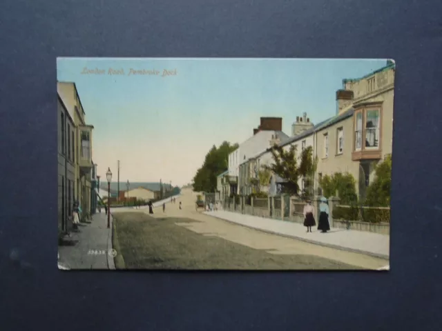 Pembrokeshire:  A View Of London Road, Pembroke Dock - Printed - Unposted