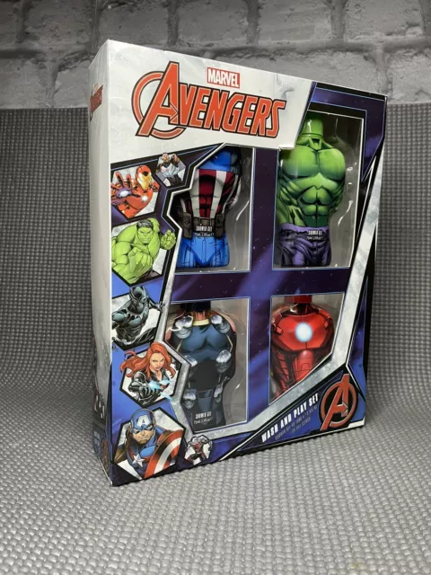 Marvel Avengers Shower Gel Set Of 4x75ml Brand New
