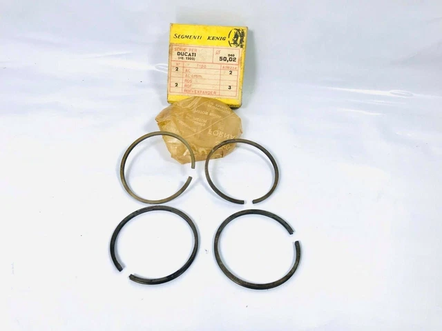 Segmenti Kenig Ducati Bronco 98 98Sport Ss 98T Ts Tl 98N Piston Ring Nos +040