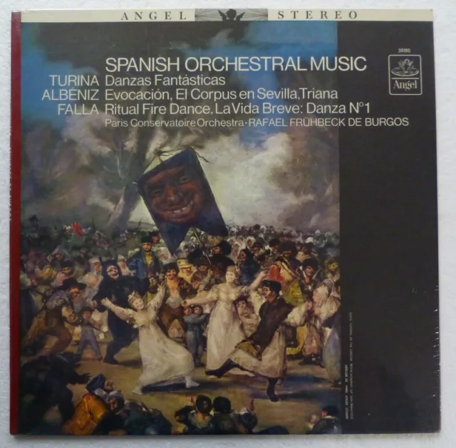 PARIS CONSERVATOIRE ORQUESTA Música Orquestal Española LP SELLADO LH 403