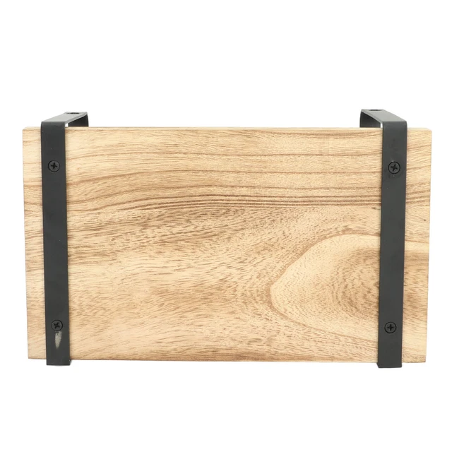 Wall Mounted Rustic Wood Shelves Multifunction Floating Shelf For Home