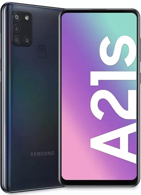 Samsung Galaxy A21s - 32GB -Dual Sim  Black 4G LTE  (Unlocked)