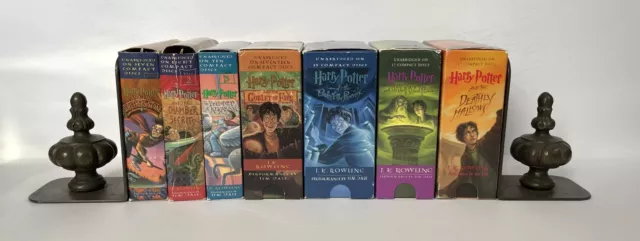 Complete Series Set HARRY POTTER Audiobook 1-7 JK Rowling CD Lot (Jim Dale)