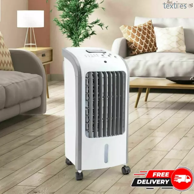 Portabair Refroidisseur Air 3 Refroidir Réglage Numérique Oscillant Ventilateur