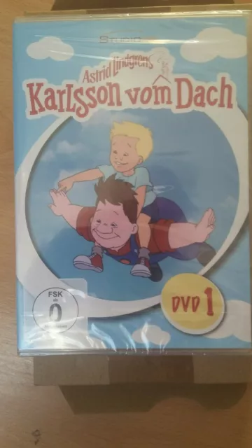 Astrid Lindgrens Karlsson Vom Dach (2009)DVD-NEU-OVP-OOP-ZEICHENTRICKFILM-SELTEN