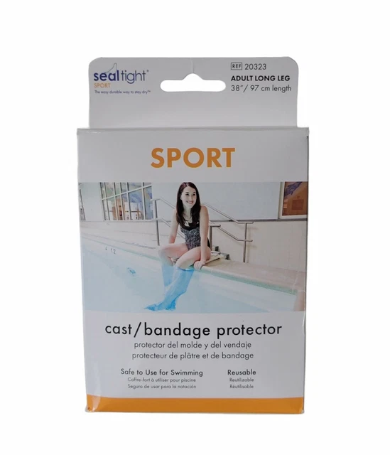 LEG CAST COVER Seal Tight Best Watertight Bandage Protection Sport Swim