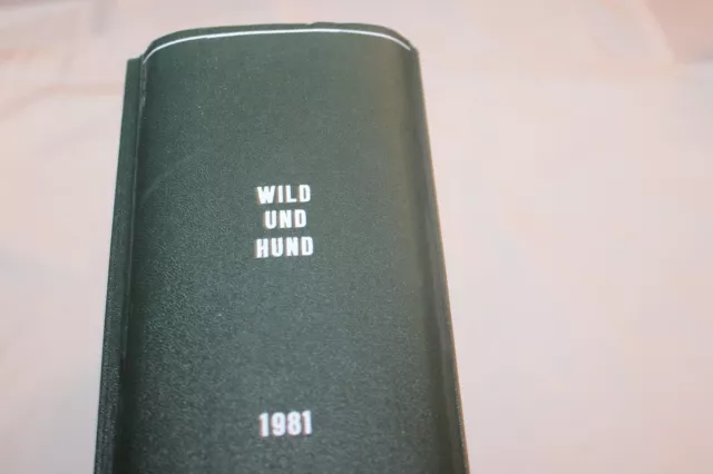 WILD UND HUND Año 1981 Encuadernado