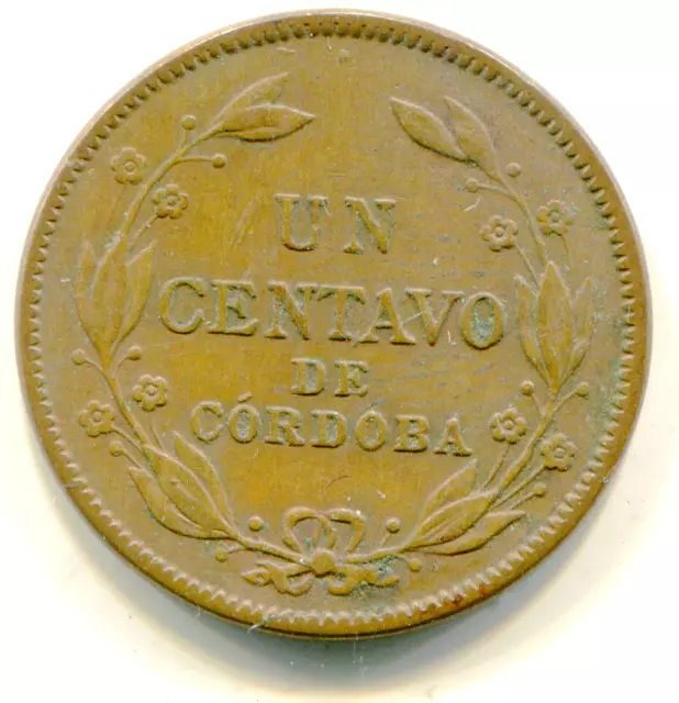 Nicaragua Centavo 1938 KM-11   lotmar3616