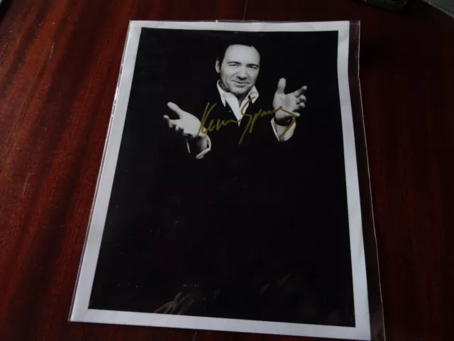Kevin Spacey Autogramm 20x25 Foto mit COA