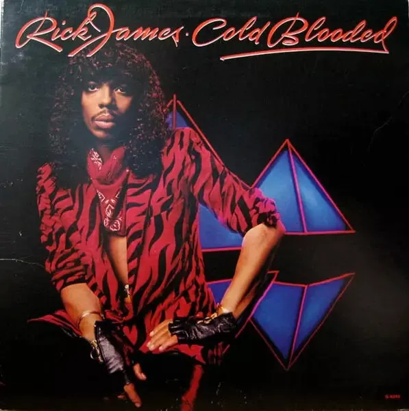 Rick James Cold Blooded GATEFOLD NEAR MINT Gordy Vinyl LP