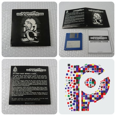 Un mito scorre Magnetico Gioco per il computer Commodore AMIGA Testato & Lavoro 