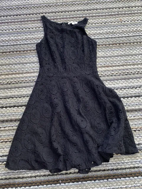 BB Dakota Black Lace Cocktail Dress Size 0