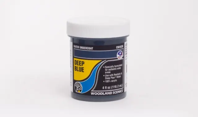 Woodland Scenics Water Undercoat, Deep Blue