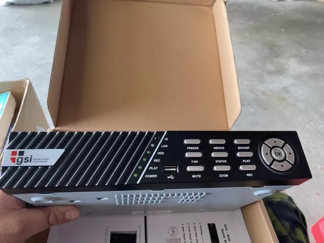 Golden State Instruments QDVR4. 4 Channel DVR. 2TB Hard Drive