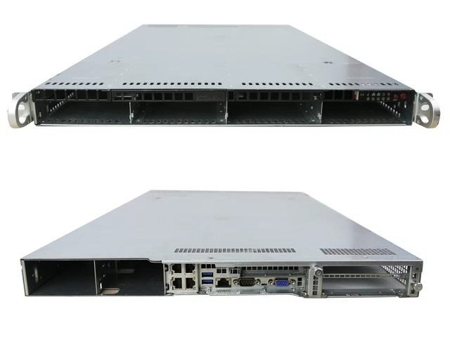 Supermicro CSE-819U Server 1U X10DRU-i+ REV: 1.02B 4xLFF 3.5 without CPU RAM PSU