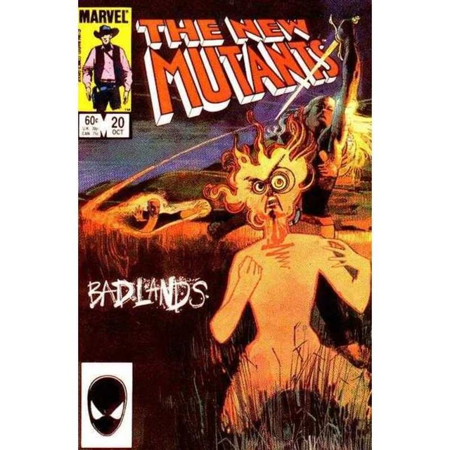 New Mutants (1983 series) #20 in Very Fine condition. Marvel comics [f