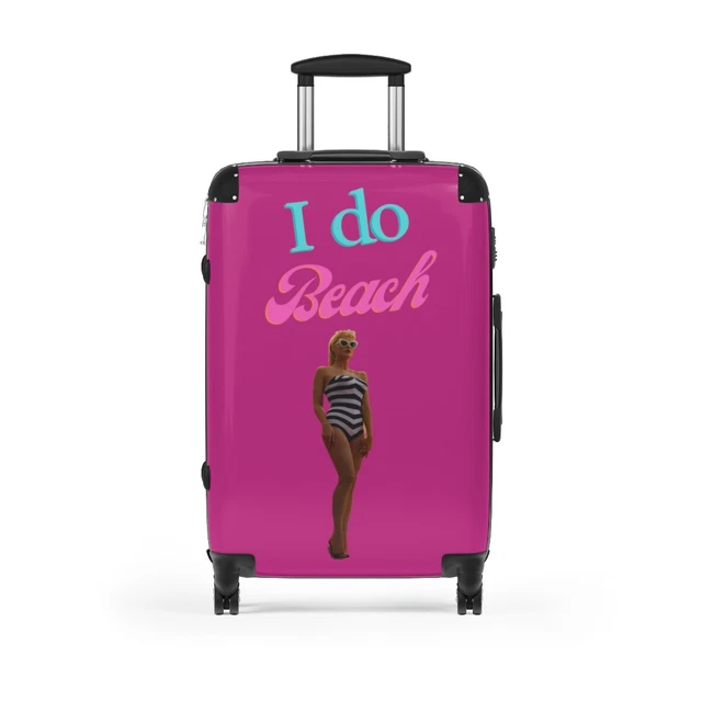 Barbie Suitcase Margot Robbie I do beach