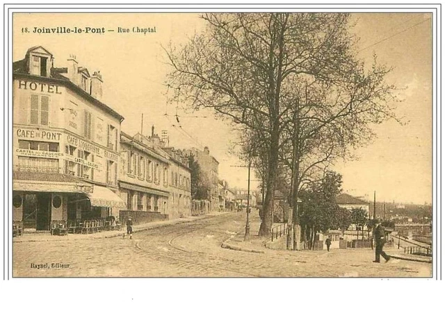 94.Joinville Le Pont.rue Chaptal.cafe Du Pont.manques