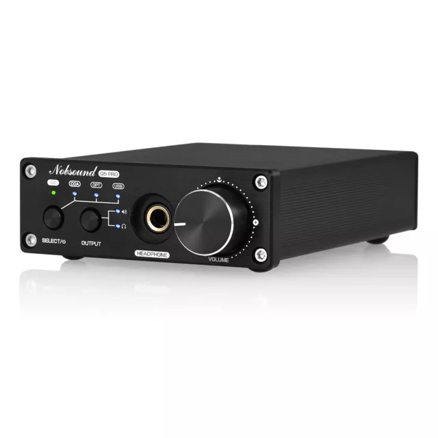 Dual ES9038 USB DAC D/A Audiokonverter COA/OPT Digital to Analog Converter Amp